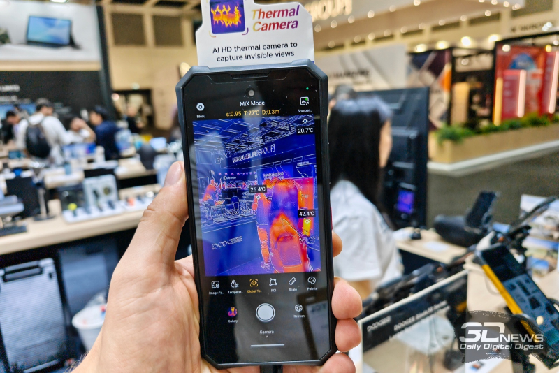 Doogee привезла на IFA 2026 защищённый смартфон с ИИ-тепловизором, флагман с огромным аккумулятором и другие гаджеты