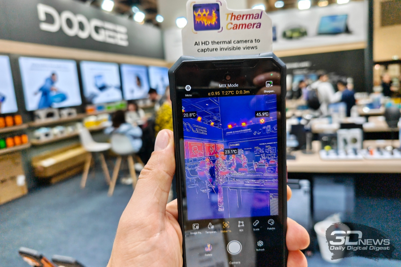 Doogee привезла на IFA 2026 защищённый смартфон с ИИ-тепловизором, флагман с огромным аккумулятором и другие гаджеты
