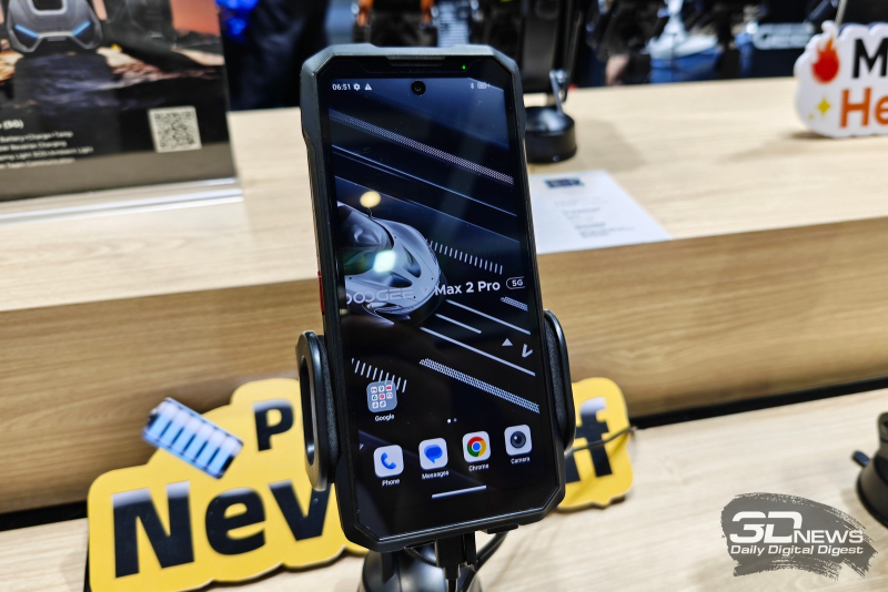 Doogee привезла на IFA 2026 защищённый смартфон с ИИ-тепловизором, флагман с огромным аккумулятором и другие гаджеты